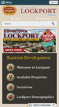 Mobile Screenshot of cityoflockport.net